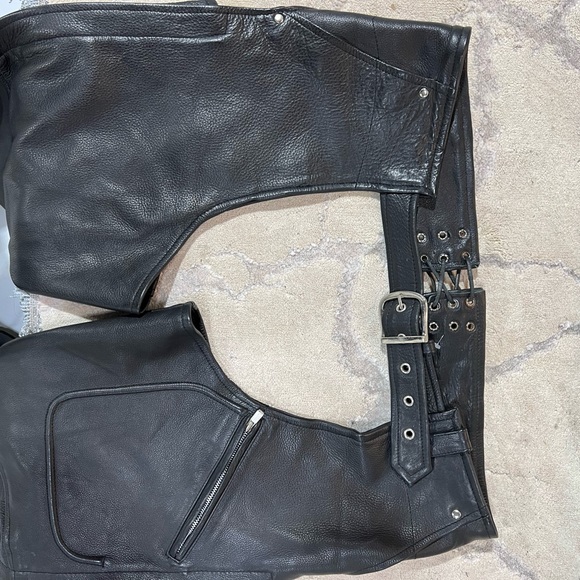 Leather Chaps by Milwaukee leather - Picture 3 of 12